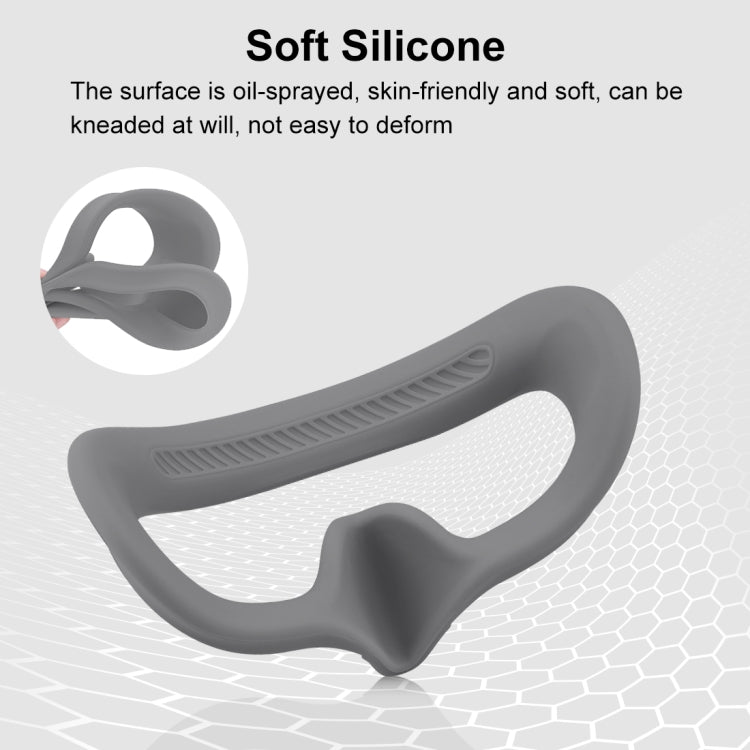 For DJI Avata Goggles 2 PULUZ Flying Eye Mask Silicone Protective Case (Grey) - HoMEdemic™ 