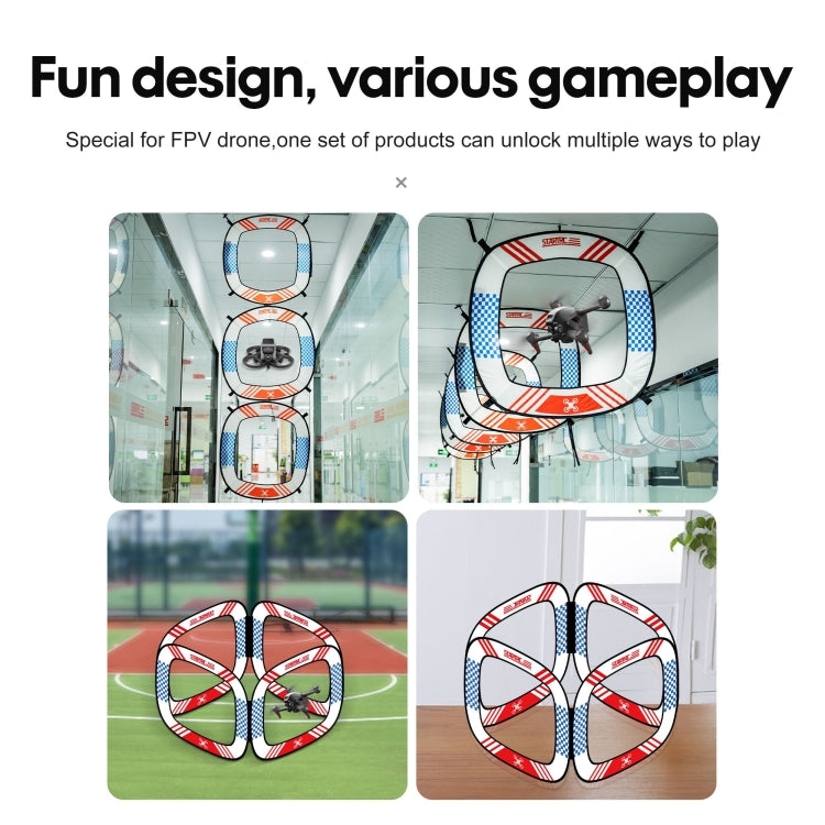 For DJI FPV STARTRC 5 in 1 Drone Obstacle Avoidance Training Track Competition Practice Obstacle Gate Square Gantry Door - HoMEdemic™ 