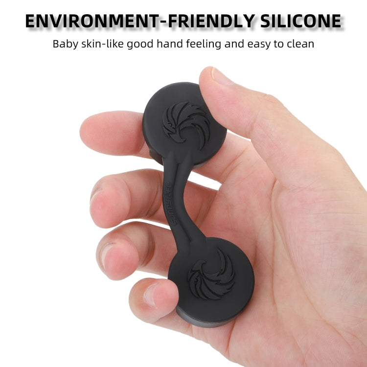 For DJI Goggles 2 / Goggles 3 Lens Cover Dust-proof VR Lens Silicone Case Soft Protector (Black) - HoMEdemic™ 