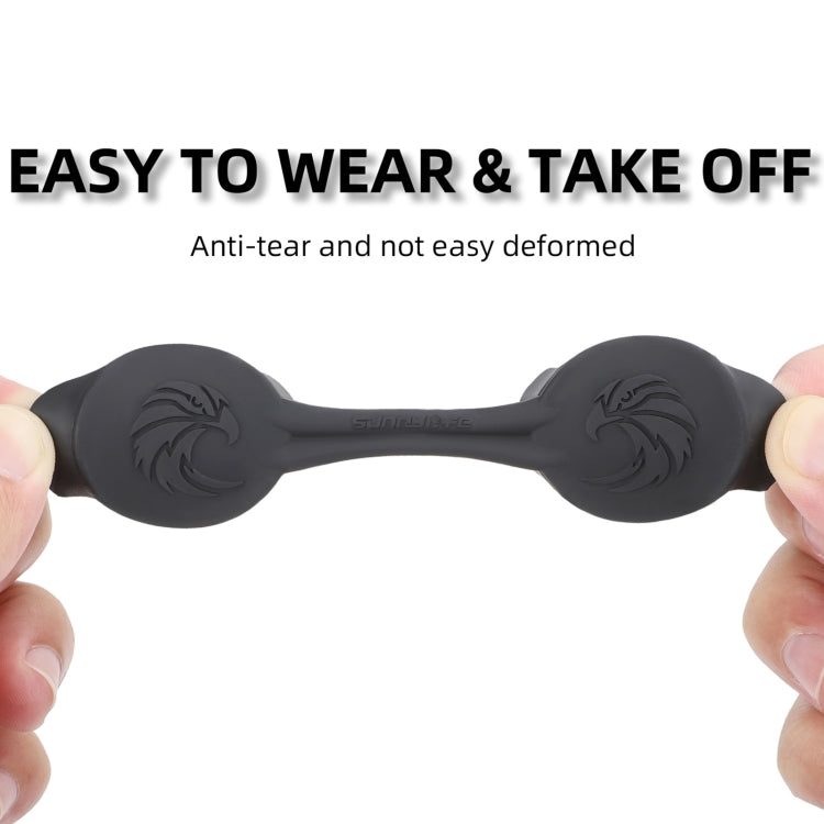 For DJI Goggles 2 / Goggles 3 Lens Cover Dust-proof VR Lens Silicone Case Soft Protector (Black) - HoMEdemic™ 