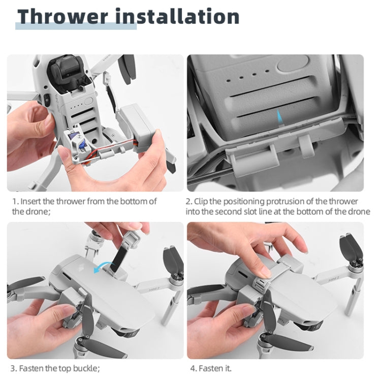 For DJI MINI 2/Mavic Mini/Mini SE  Airdrop System Fishing Bait Wedding Ring Deliver Life Rescue Throw Thrower - HoMEdemic™ 