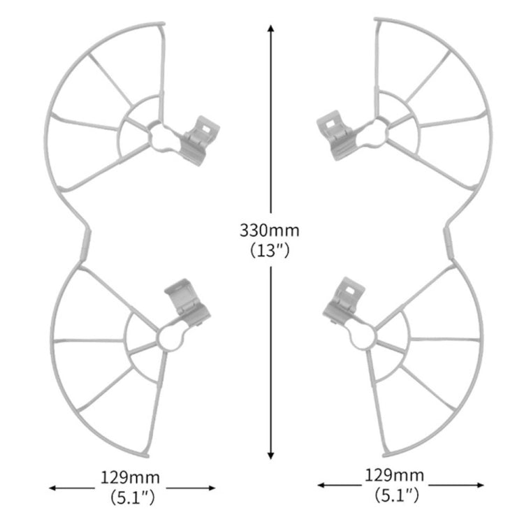 For DJI MINI 3 Pro Propeller Blades Anti Collision Protection Ring - HoMEdemic™ 