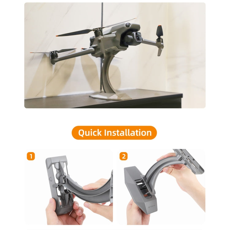 For DJI Mavic 3 / Mavic 2 / Mavic Pro Sunnylife ZJ566 Drone Bracket Desktop Display Stand (Grey) - HoMEdemic™ 