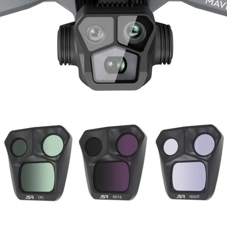 For DJI Mavic 3 Pro JSR GB 3 in 1 CPL ND16 NIGHT Lens Filter - HoMEdemic™ 
