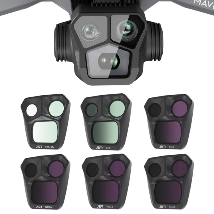 For DJI Mavic 3 Pro JSR GB 6 in 1 UV CPL ND8 ND16 ND32 ND64 Lens Filter - HoMEdemic™ 
