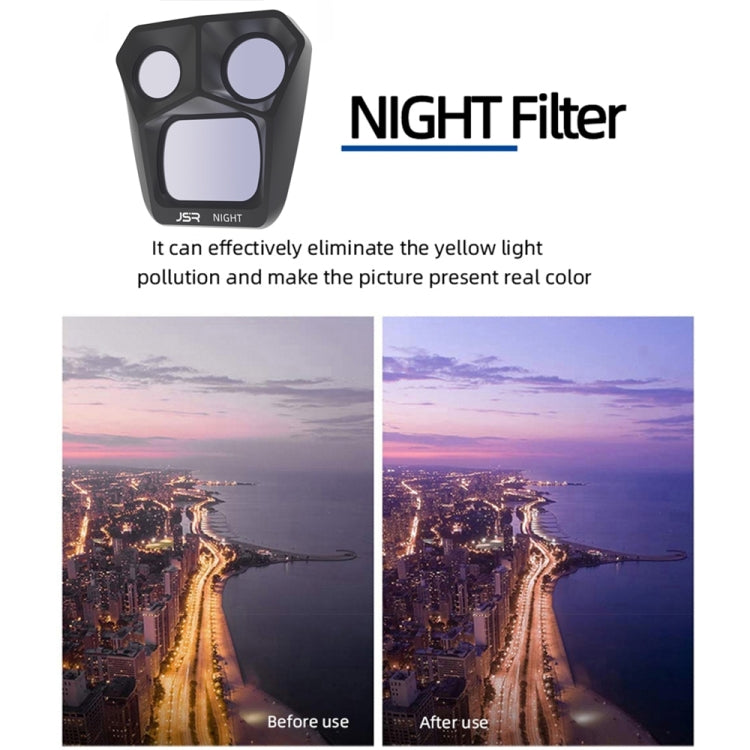 For DJI Mavic 3 Pro JSR GB 8 in 1 CPL ND8 ND16 ND32 ND64 STAR ND1000 NIGHT Lens Filter - HoMEdemic™ 
