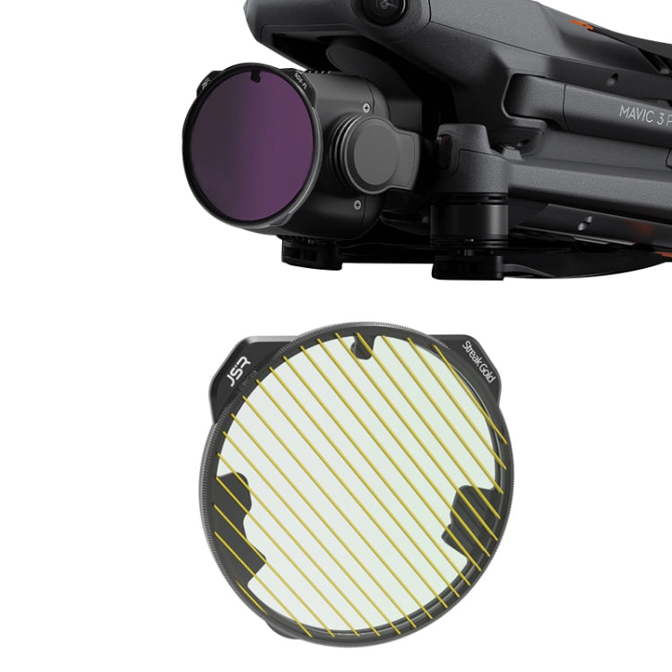 For DJI Mavic 3 Pro JSR KH Series Drone Lens Filter, Filter:Streak Drawing Gold - HoMEdemic™ 