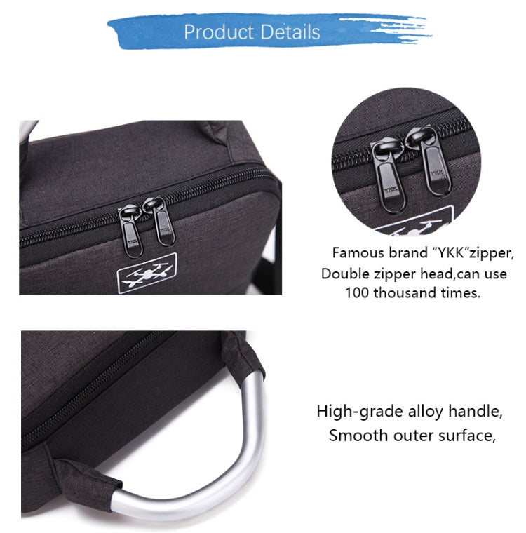 For DJI Mavic Air 2 Waterproof Drone Shoulder Storage Bag Protective Box(Black) - HoMEdemic™ 