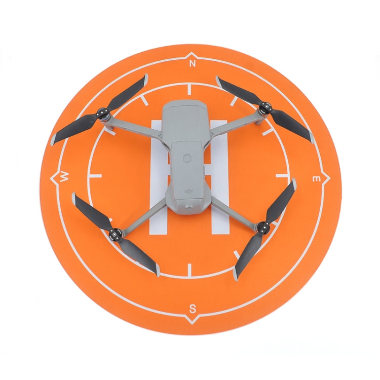 For DJI Mavic Mini / Air 2 / / Air 2S STARTRC RC Drone Quadcopter Portable Parking Apron Fast-fold Landing Parking Pad, Diameter: 50cm(Orange) - HoMEdemic™ 