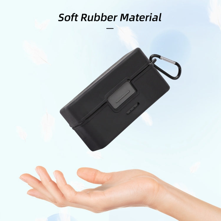 For DJI Mic 2 Sunnylife BHT772 Charging Case Wireless Mic Soft Scratch-proof Protective Cover(Black) - HoMEdemic™ 