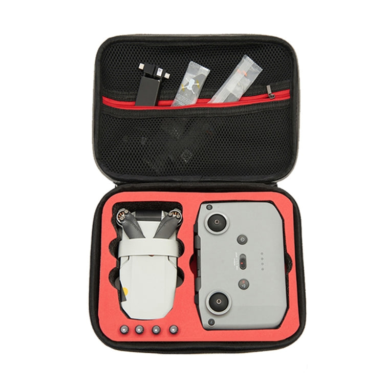 For DJI Mini 2 SE Grey Shockproof Carrying Hard Case Drone Storage Bag, Size: 24 x 19 x 9cm(Red) - HoMEdemic™ 