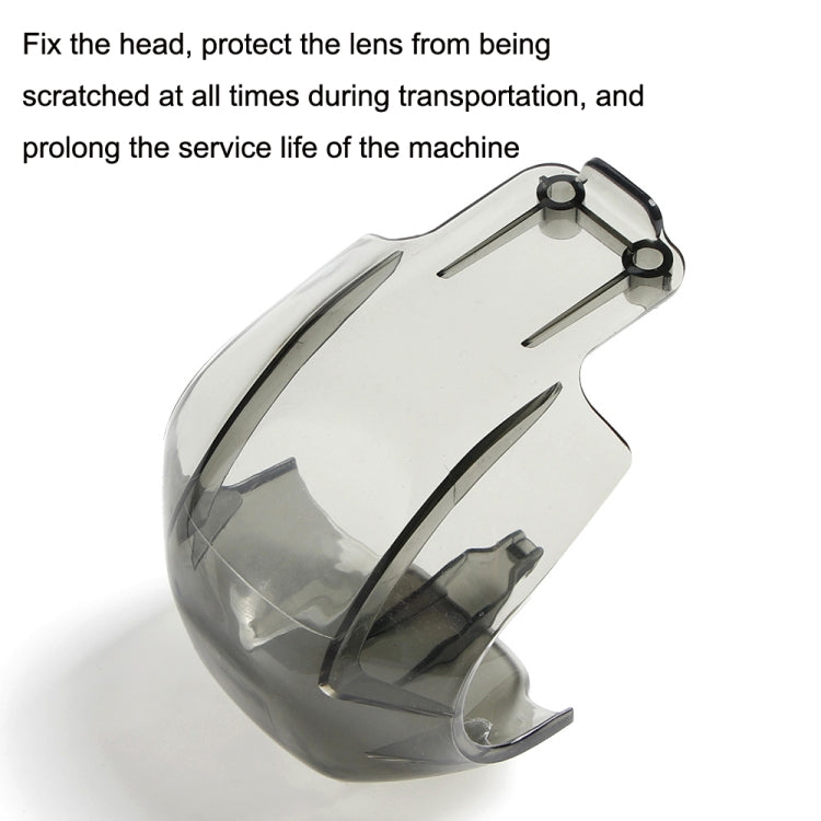 For DJI Mini 3 MN3-JTG-BK Lens Protective Cover Gimbal Camera Fixed Cover Drone Accessories(Transparent Grey) - HoMEdemic™ 