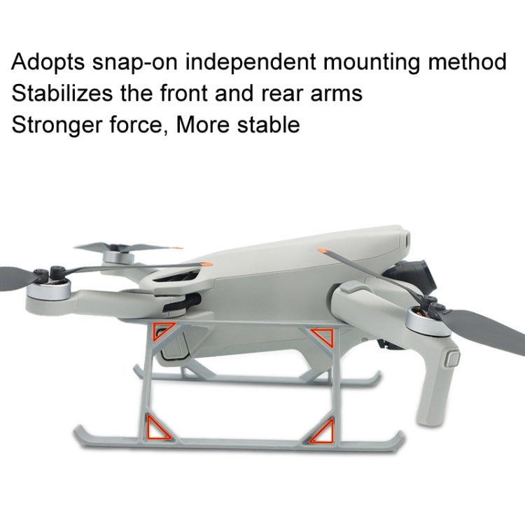 For DJI Mini 3 / Mini 3 Pro 1pair Height Increase Kickstand Landing Gear Propeller Protective Cover - HoMEdemic™ 