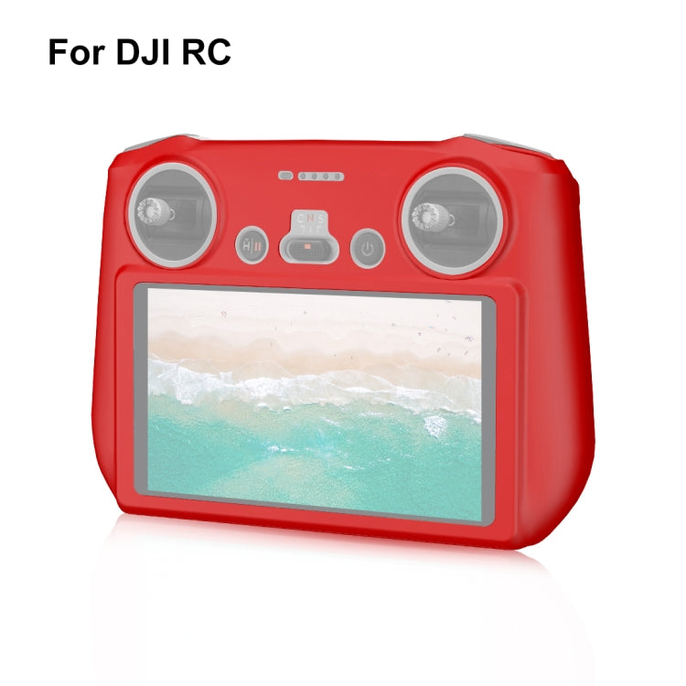 For DJI Mini 3 Pro / DJI RC with Screen PULUZ Silicone Protective Case(Red) - HoMEdemic™ 