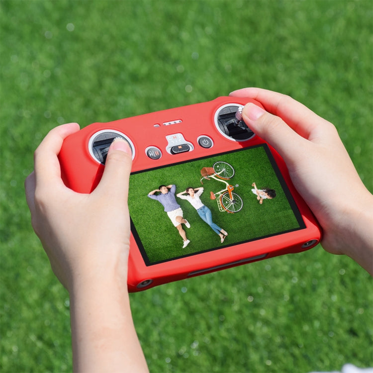 For DJI Mini 3 Pro / DJI RC with Screen PULUZ Silicone Protective Case(Red) - HoMEdemic™ 