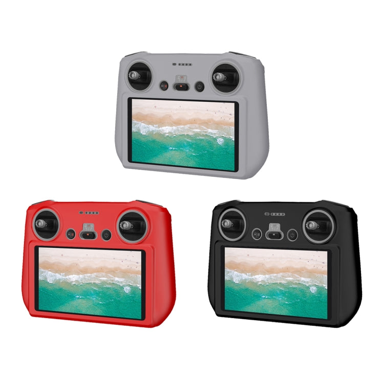 For DJI Mini 3 Pro / DJI RC with Screen PULUZ Silicone Protective Case(Red) - HoMEdemic™ 