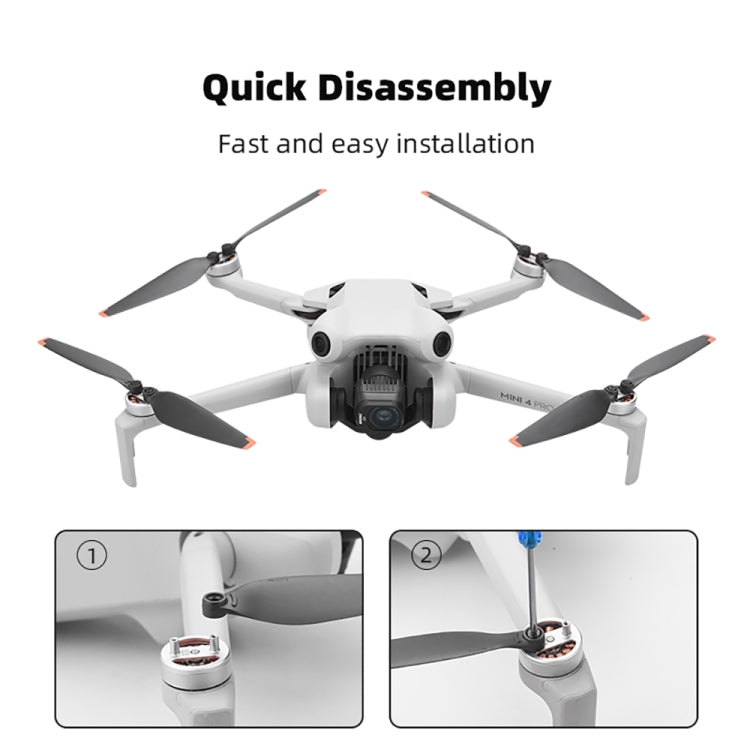 For DJI Mini 4 Pro 4pairs  Drone Propeller Blades 6030F Props Replacement Parts - HoMEdemic™ 