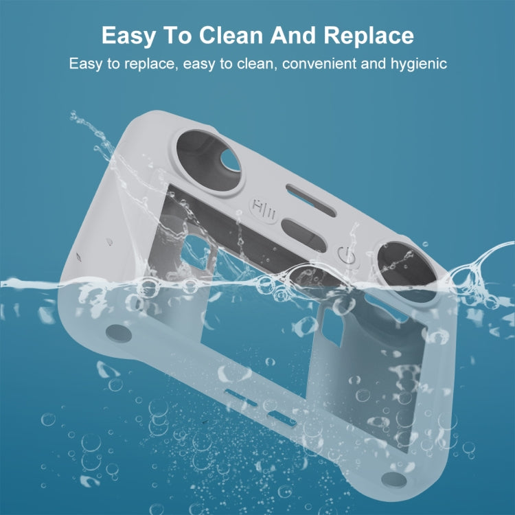 For DJI Mini 4 Pro / Air 3 Remote Control / DJI RC 2 with Screen PULUZ Silicone Protective Case (Grey) - HoMEdemic™ 