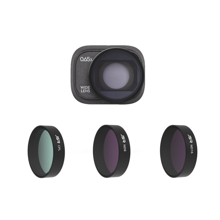 For DJI Mini 4 Pro JSR KB Series Drone Camera Lens Filter, Filter:4 in 1 Wide CPL ND8/16 - HoMEdemic™ 