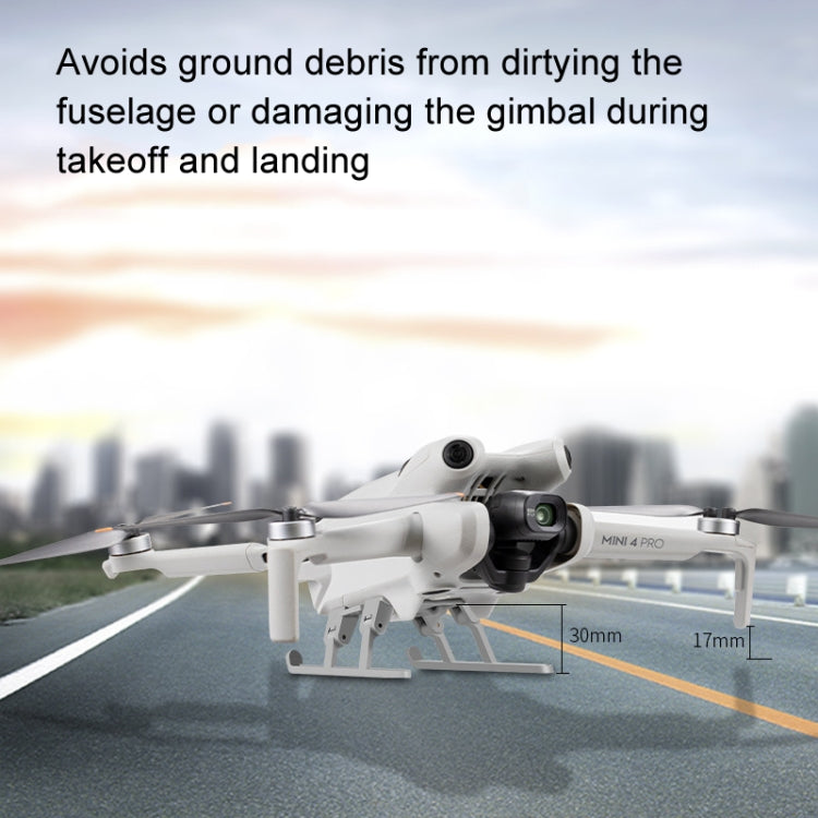 For DJI Mini 4 Pro Landing Gear Base Gimbal Protector Folding Booster Kickstand - HoMEdemic™ 