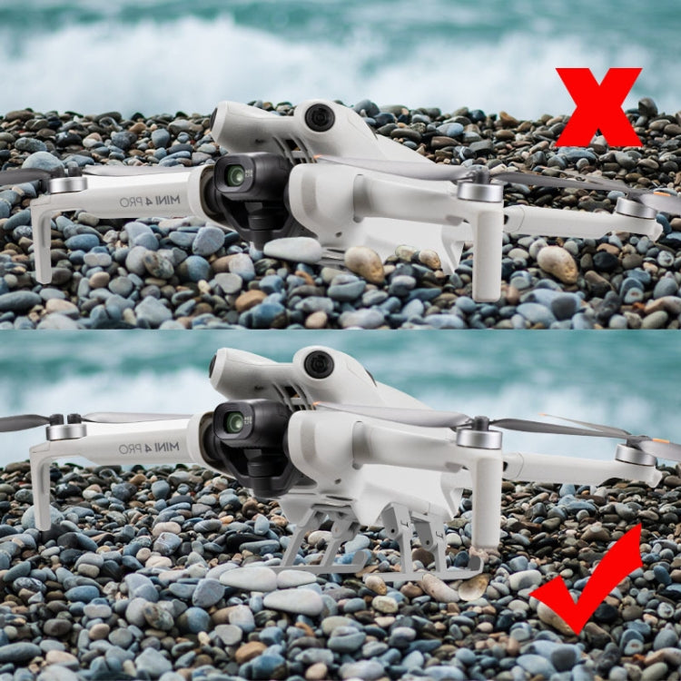 For DJI Mini 4 Pro Landing Gear Base Gimbal Protector Folding Booster Kickstand - HoMEdemic™ 