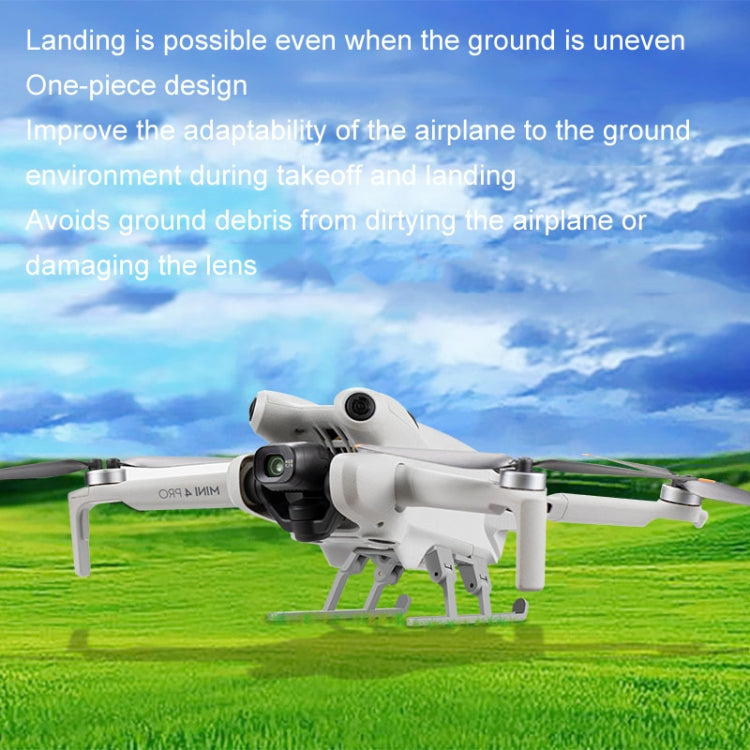 For DJI Mini 4 Pro Landing Gear Base Gimbal Protector Folding Booster Kickstand - HoMEdemic™ 