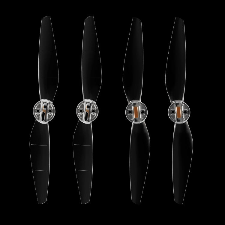 For DJI Mini 4 Pro / Mavic Mini 3 Pro STARTRC 2 Pairs Color LED Flash Lamp Low Noise Propellers (Transparent) - HoMEdemic™ 