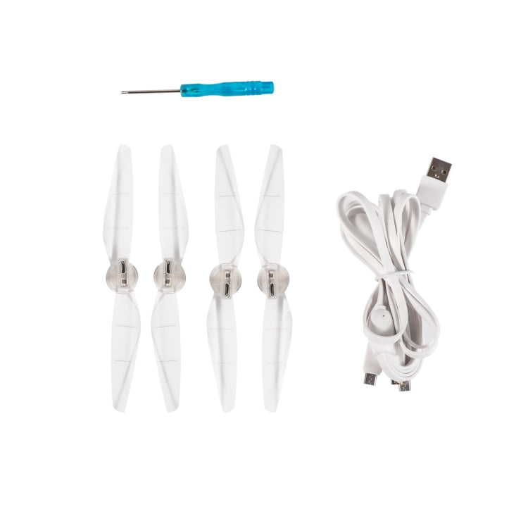 For DJI Mini 4 Pro / Mavic Mini 3 Pro STARTRC 2 Pairs Color LED Flash Lamp Low Noise Propellers (Transparent) - HoMEdemic™ 