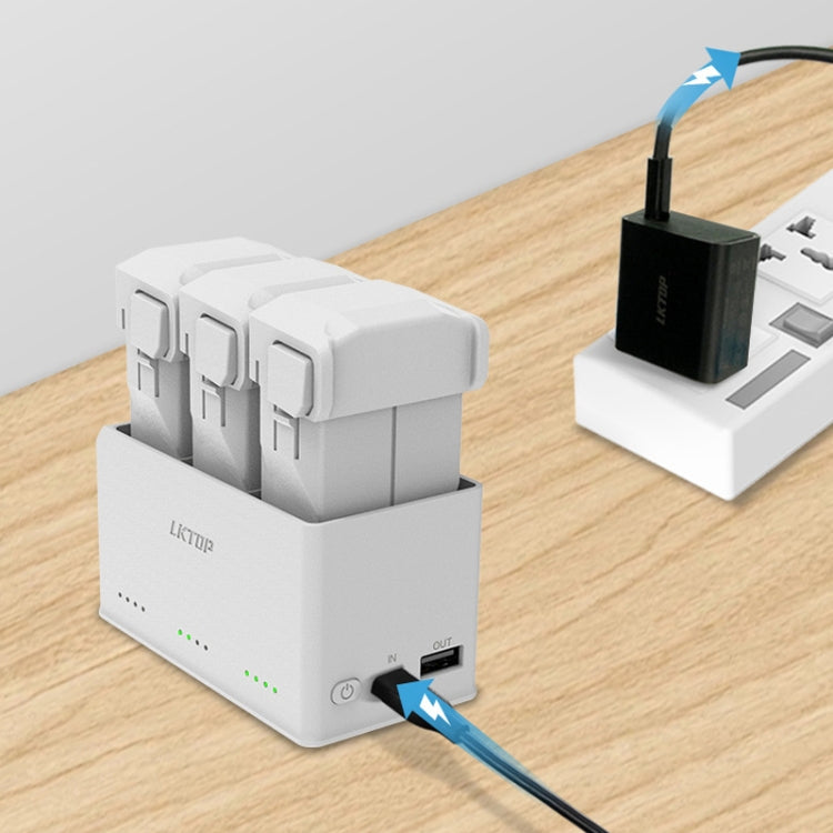 For DJI Mini 4 Pro / Mini 3 Pro Drone LKTOP 37W Two Way Charging Hub - HoMEdemic™ 