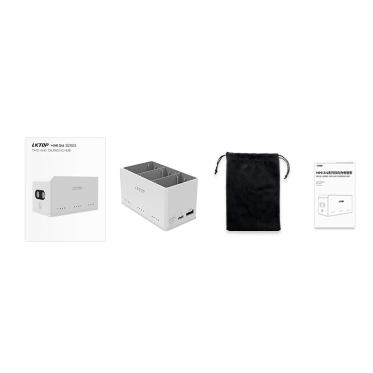 For DJI Mini 4 Pro / Mini 3 Pro Drone LKTOP 37W Two Way Charging Hub - HoMEdemic™ 
