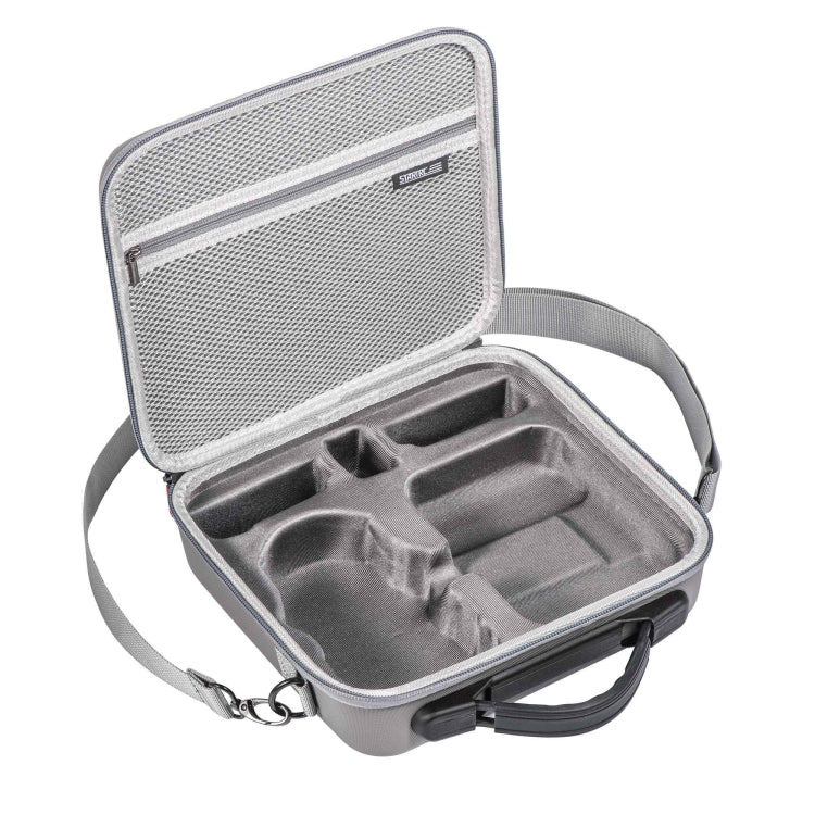 For DJI Mini 4 Pro / N2 STARTRC Shoulder Storage Bag PU Handbag(Grey) - HoMEdemic™ 