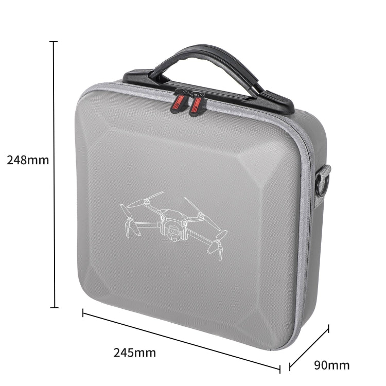 For DJI Mini 4 Pro / N2 STARTRC Shoulder Storage Bag PU Handbag(Grey) - HoMEdemic™ 