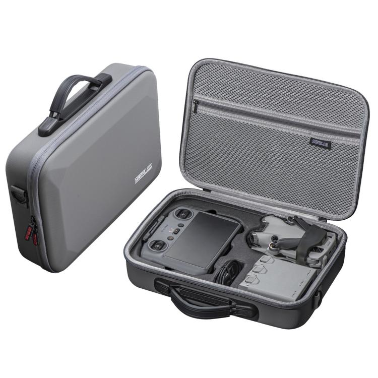 For DJI Mini 4 Pro / RC 2 with Screen STARTRC Shoulder Storage Bag PU Handbag(Grey) - HoMEdemic™ 