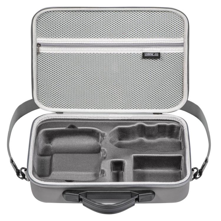 For DJI Mini 4 Pro / RC 2 with Screen STARTRC Shoulder Storage Bag PU Handbag(Grey) - HoMEdemic™ 