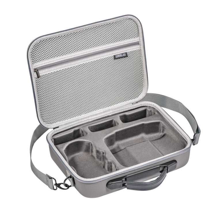 For DJI Mini 4 Pro / RC with Screen Standard STARTRC Shoulder Storage Bag PU Handbag(Grey) - HoMEdemic™ 