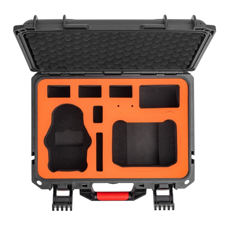 For DJI Mini 4 Pro STARTRC Drone Kit Waterproof ABS Suitcase Storage Box(Black Orange) - HoMEdemic™ 