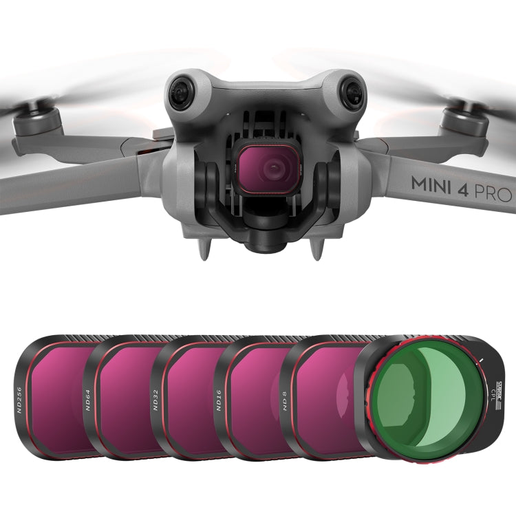 For DJI Mini 4 Pro STARTRC Drone Lens Filter, Lens:CPL ND8/16/32/64/256 - HoMEdemic™ 