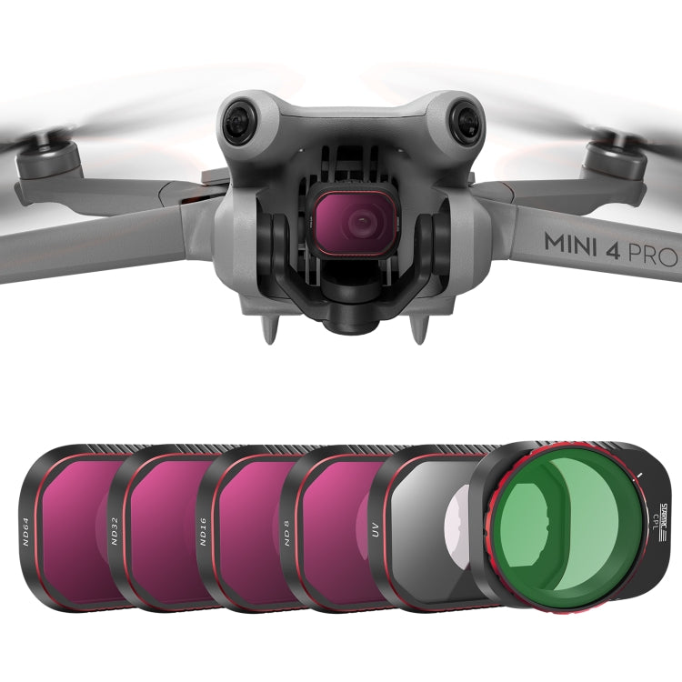 For DJI Mini 4 Pro STARTRC Drone Lens Filter, Lens:CPL UV ND8/16/32/64 - HoMEdemic™ 