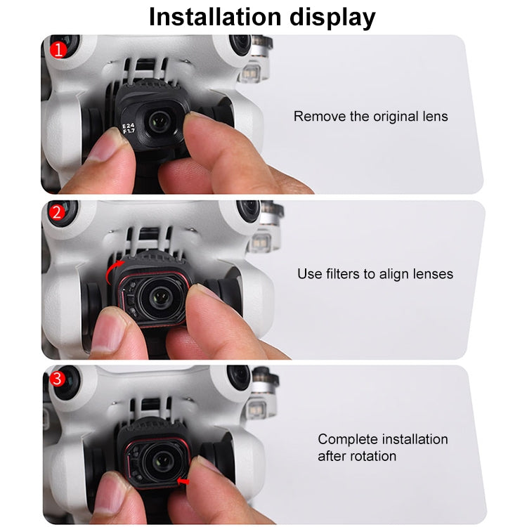 For DJI Mini 4 Pro STARTRC Drone Lens Filter, Lens:CPL UV ND8/16/32/64 - HoMEdemic™ 