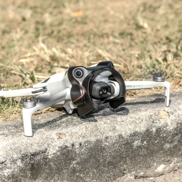For DJI Mini 4 Pro STARTRC Lens Hood Gimbal Anti-Glare Sunshade Cover (Black) - HoMEdemic™ 