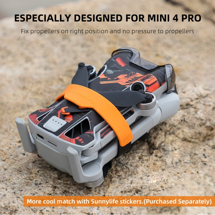 For DJI Mini 4 Pro Sunnylife SJ711 Blade Holder Fixed Propeller Fixer Guard(Black) - HoMEdemic™ 