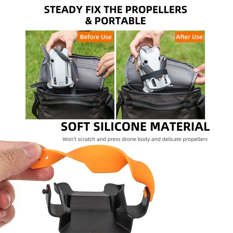 For DJI Mini 4 Pro Sunnylife SJ711 Blade Holder Fixed Propeller Fixer Guard(Orange) - HoMEdemic™ 