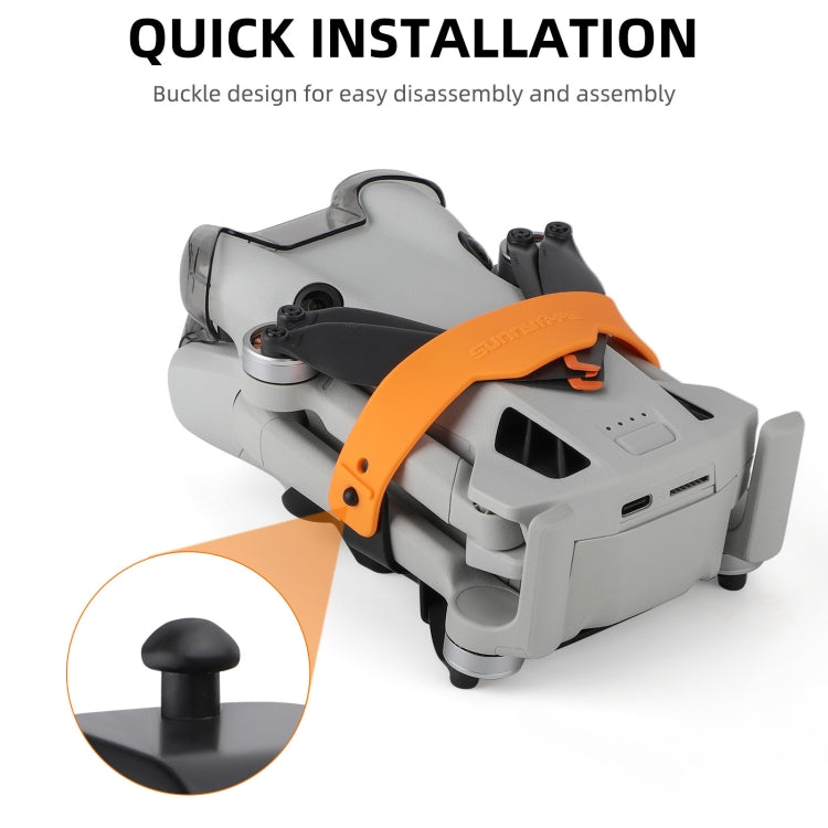 For DJI Mini 4 Pro Sunnylife SJ711 Blade Holder Fixed Propeller Fixer Guard(Orange) - HoMEdemic™ 