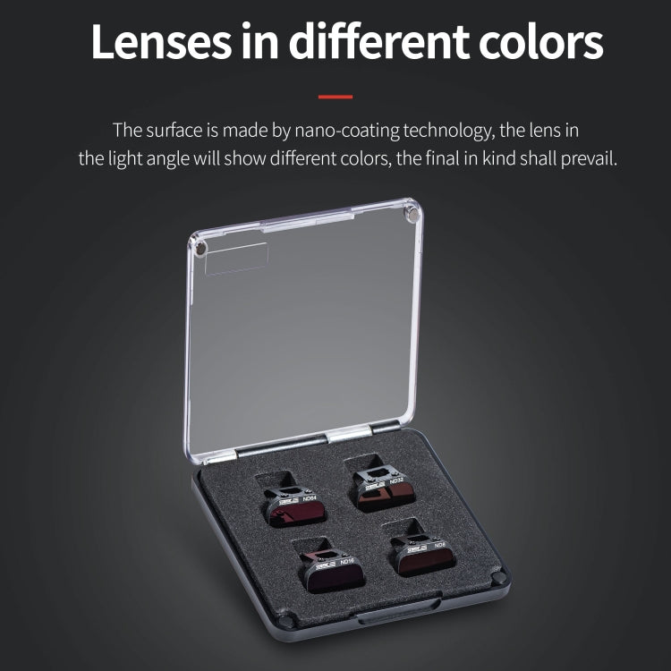 For DJI Mini 4K / Mini 2 SE / Mini 2 STARTRC 4 in 1 ND8 ND16 ND32 ND64 Lens Filter - HoMEdemic™ 