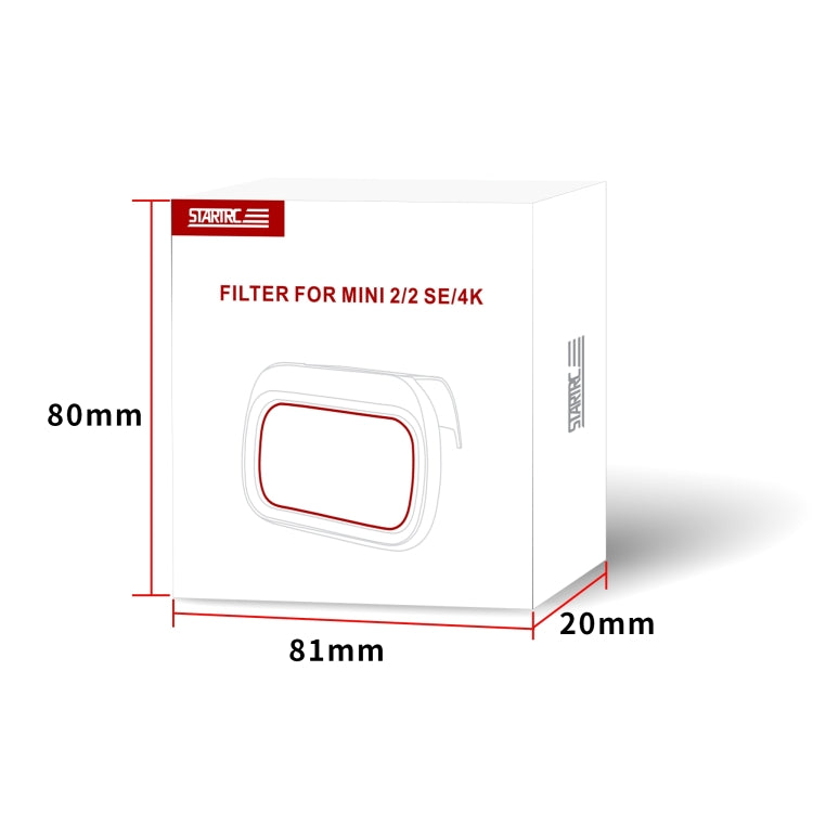 For DJI Mini 4K / Mini 2 SE / Mini 2 STARTRC 4 in 1 ND8 ND16 ND32 ND64 Lens Filter - HoMEdemic™ 