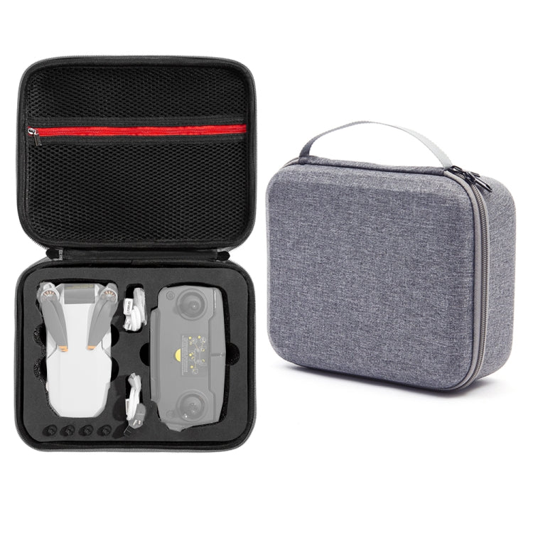 For DJI Mini SE Shockproof Carrying Hard Case Storage Bag, Size: 24 x 19 x 9cm(Grey + Black Liner) - HoMEdemic™ 