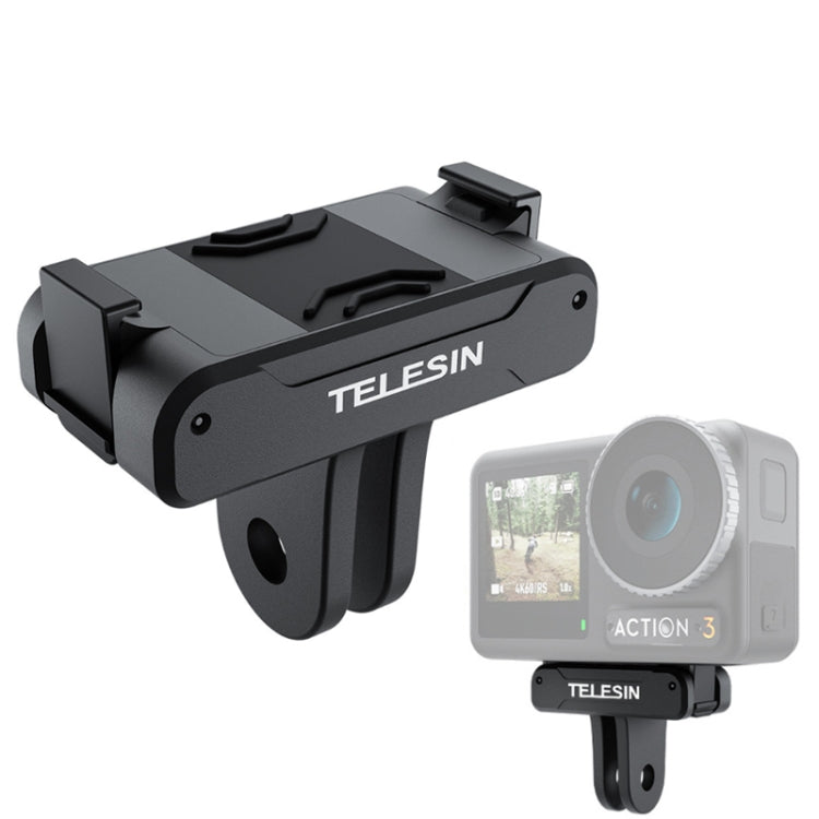 For DJI OSMO Action 3 TELESIN Magnetic Two Claw Adapter Action Camera Accessories - HoMEdemic™ 