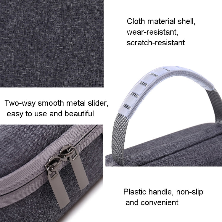 For DJI OSMO Mobile 6 Stabilizer BKano Storage Bag Shoulder Bag Messenger Bag(Gray) - HoMEdemic™ 