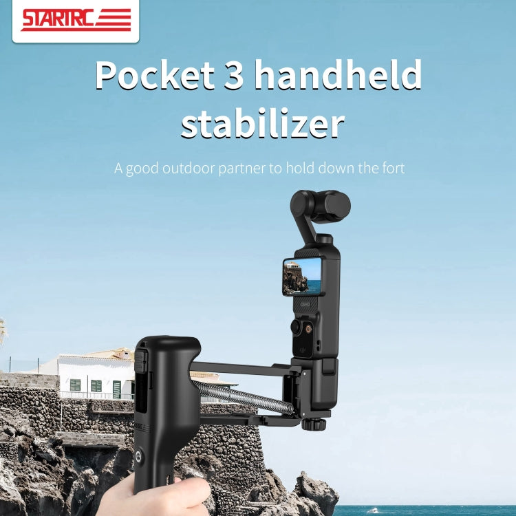 For DJI OSMO Pocket 2 STARTRC Shock Absorbing Step Reducer Carrying Case Storage Bag Box (Black) - HoMEdemic™ 