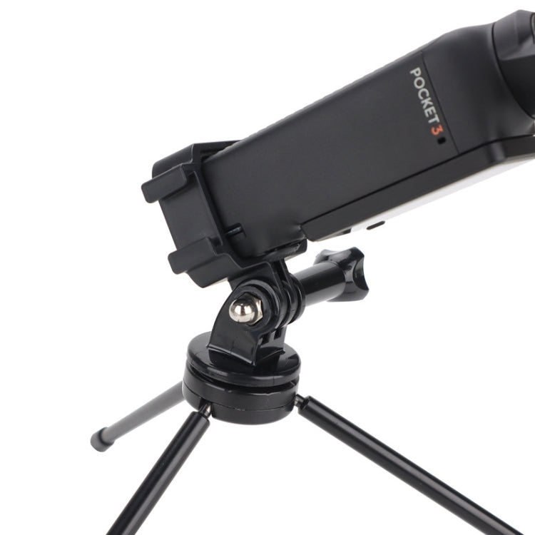 For DJI OSMO Pocket 3 Expansion Bracket Adapter Gimbal Camera Mounting Bracket Accessories, Style: Expand Bracket+Backpack Clip - HoMEdemic™ 